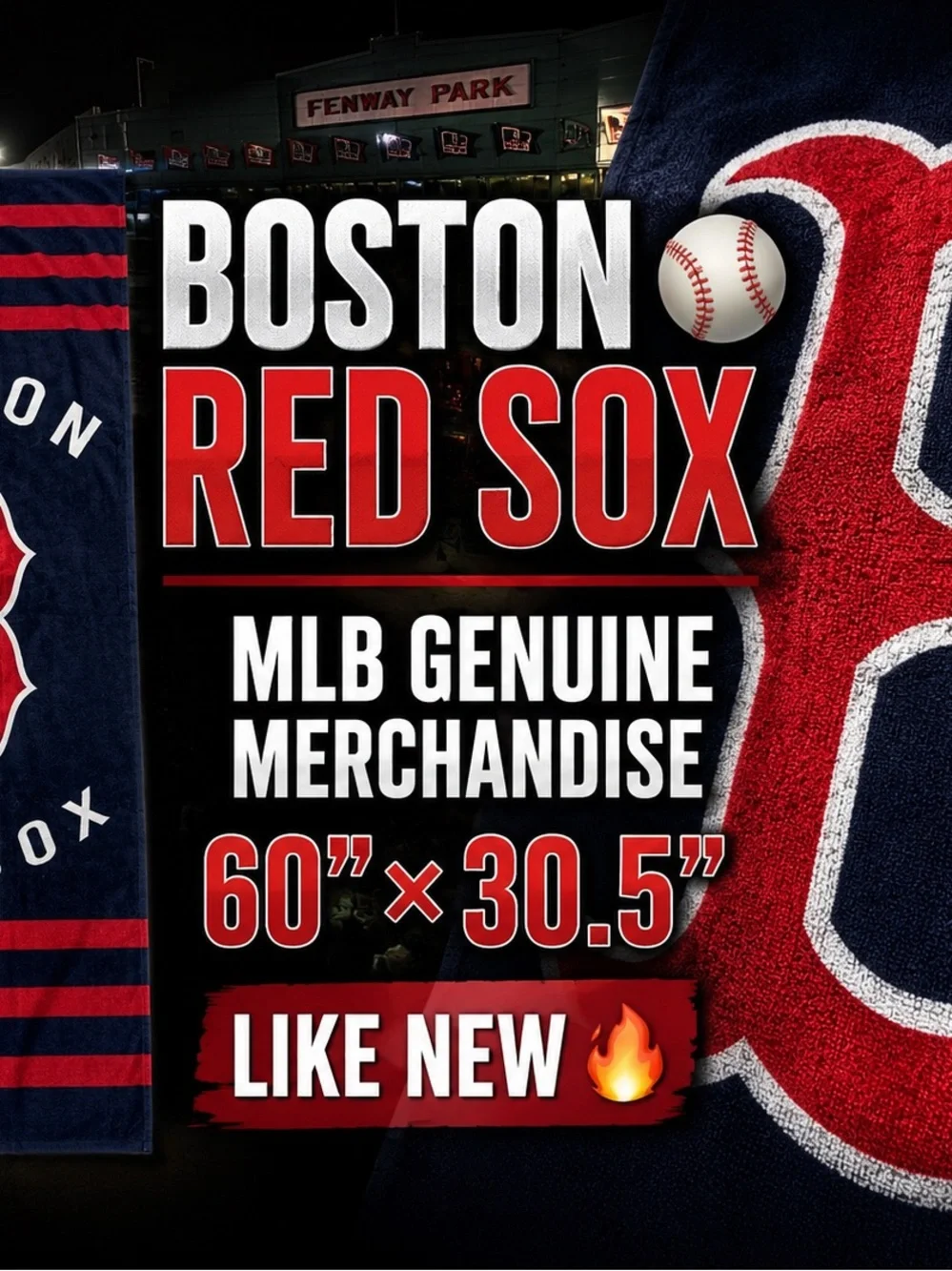 Northwest Boston Red Sox Navy and Red Men’s Sweatshirt